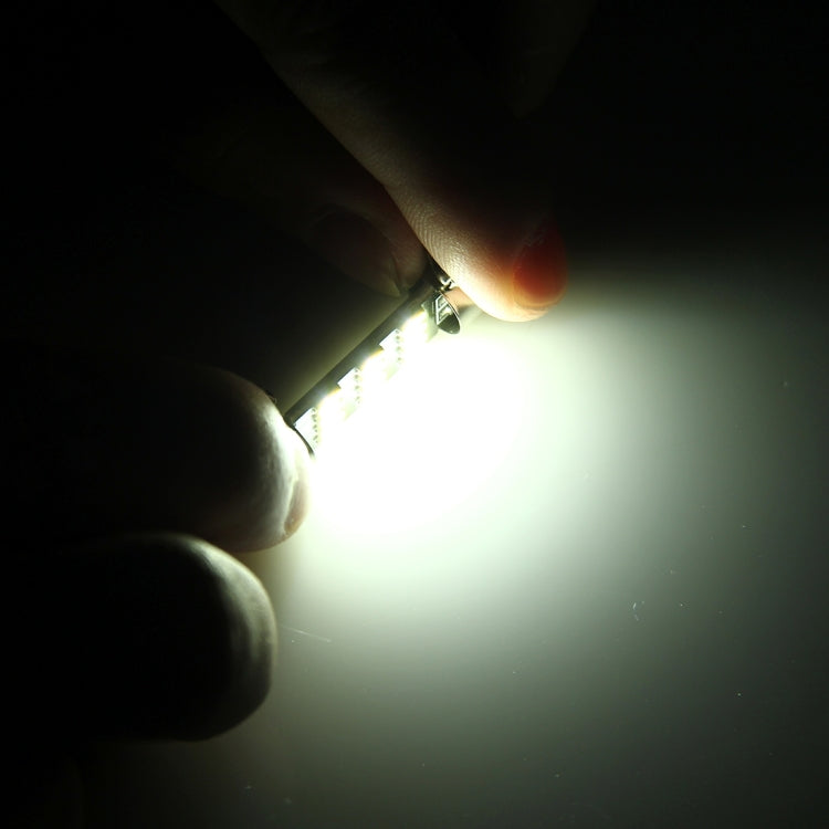 2 ชิ้น 2 วัตต์ 100 LM 6000K 36 มิลลิเมตร Bicuspid พอร์ตรถโดมโคมไฟ LED ไฟอ่านหนังสือที่มี 16 SMD-4014 หลอดไฟ LED, DC 12 โวลต์, 36MM