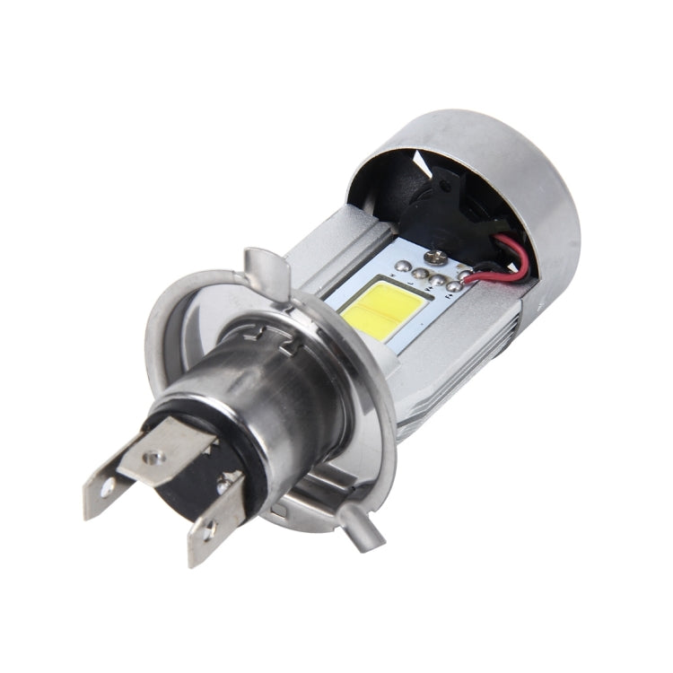 H4 HS1 ไฟหน้ารถจักรยานยนต์COBสปอตไลท์ไฟตัดหมอกรถยนต์ไฟฟ้า 6000K 20W 2600LM 5000 ชั่วโมง (แสงสีขาว), 20W 2600LM