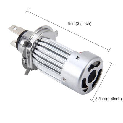 H4 HS1 ไฟหน้ารถจักรยานยนต์COBสปอตไลท์ไฟตัดหมอกรถยนต์ไฟฟ้า 6000K 20W 2600LM 5000 ชั่วโมง (แสงสีขาว), 20W 2600LM