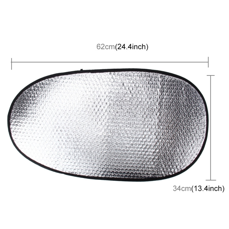 10 ชิ้นรถจักรยานยนต์ไฟฟ้ารถ Sun Cushion Pad ความร้อนแผ่นสะท้อนแสงแผ่นอลูมิเนียม Sun Shade เสื่อรถ, Sun Cushion Pad