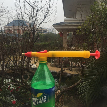 10 ชิ้นแรงดันสูงขวดพลาสติกเครื่องดื่มเครื่องดื่มรถเข็นปืนสเปรย์ลูกสูบเครื่องพ่นสารเคมีขวดโค้กเครื่องพ่นสารเคมีคู่มือเครื่องพ่นสารเคมีความดันการจัดส่งสีแบบสุ่ม, 10 PCS