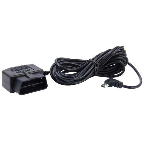 Car Auto 16Pin OBD สายชาร์จ Micro USB Power Adapter สำหรับแท็บเล็ต GPS โทรศัพท์ E-dog, ความยาวสายเคเบิล: 2 ม, OBD