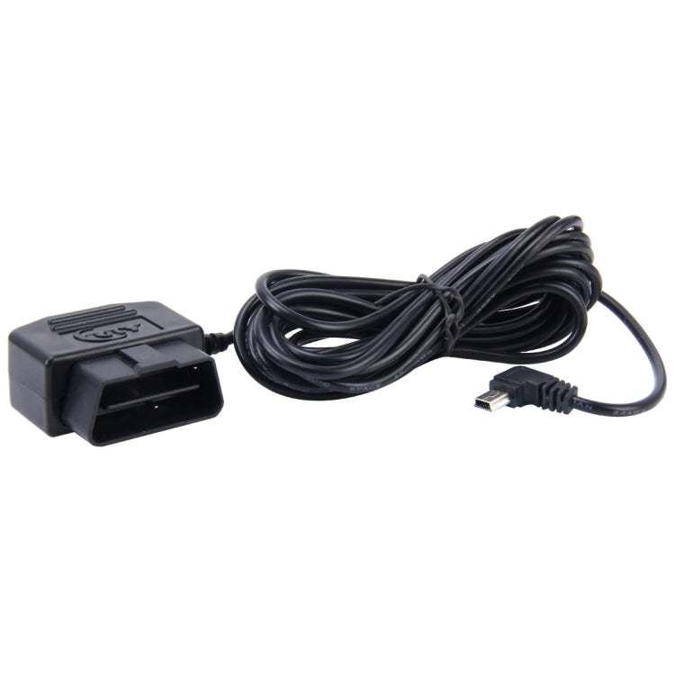 Car Auto 16Pin OBD สายชาร์จ Micro USB Power Adapter สำหรับแท็บเล็ต GPS โทรศัพท์ E-dog, ความยาวสายเคเบิล: 2 ม, OBD