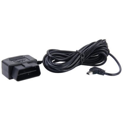 Car Auto 16Pin OBD สายชาร์จ Micro USB Power Adapter สำหรับแท็บเล็ต GPS โทรศัพท์ E-dog, ความยาวสายเคเบิล: 2 ม, OBD