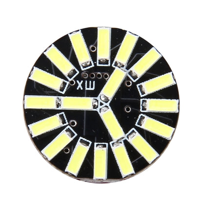 2 ชิ้น 1156/BA15S 1 วัตต์ 50 LM 6000K ไฟเลี้ยวอัตโนมัติในรถยนต์พร้อมหลอดไฟ LED 19 SMD-4014, DC 12V, 1156/BA15S 1W