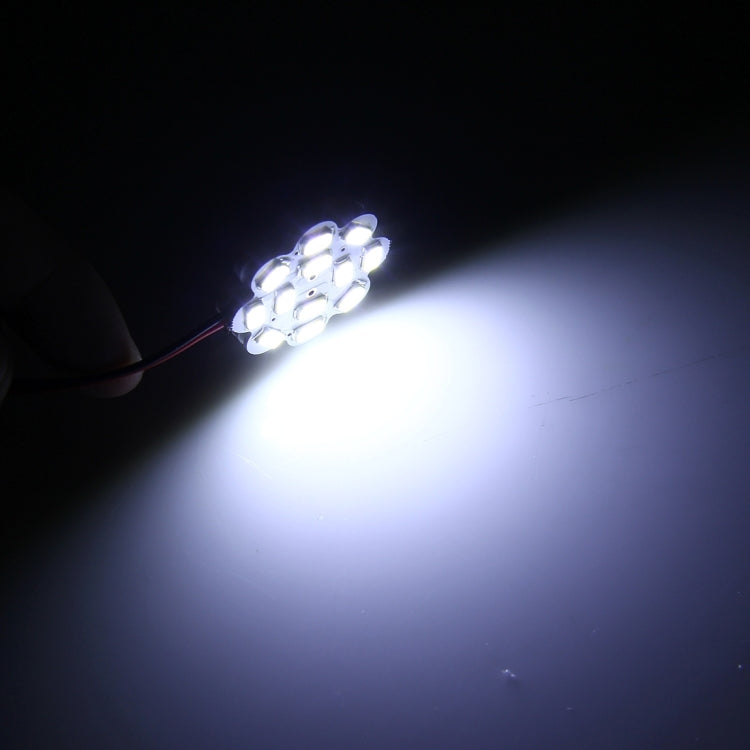 2 ชิ้น 3 วัตต์ 200 LM 6000 พันรูปดอกไม้รถออโต้ภายใน Doom ไฟอ่านหนังสือที่มี 12 SMD-5630 โคมไฟ LED Bicuspid และ T10 อะแดปเตอร์เคเบิ้ล DC 12 โวลต์, Flower Shape Reading Light