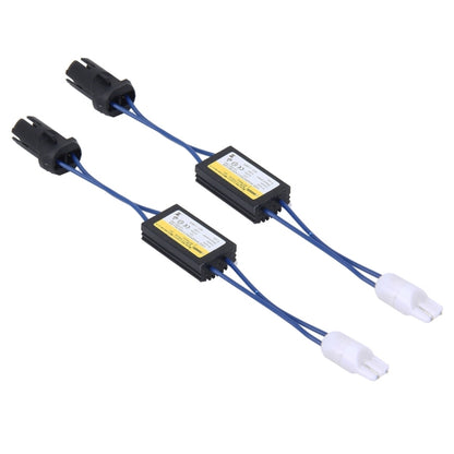 2 PCS T10 รถ Auto Clearance Light คำเตือนอะแดปเตอร์ถอดรหัสปราศจากข้อผิดพลาดสำหรับ DC 12V/3W, T10
