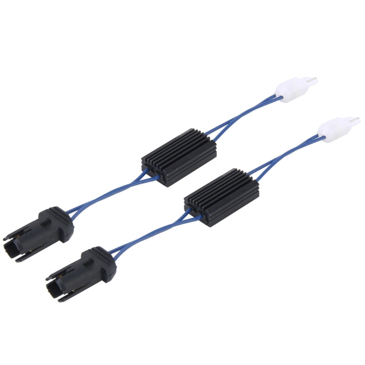 2 PCS T10 รถ Auto Clearance Light คำเตือนอะแดปเตอร์ถอดรหัสปราศจากข้อผิดพลาดสำหรับ DC 12V/3W, T10