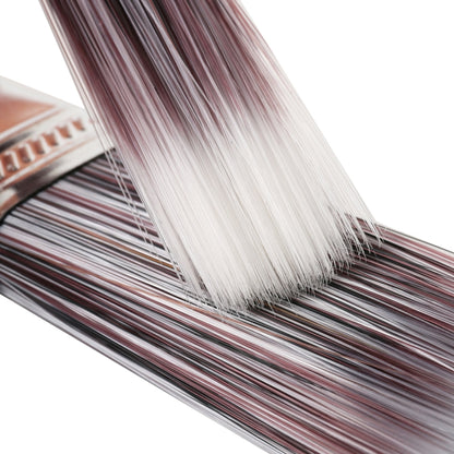 แปรงทำความสะอาดผมไนลอน 2 ชิ้นสำหรับรถยนต์สวนครัวสี, 2pcs Nylon Hair Drawing Brush