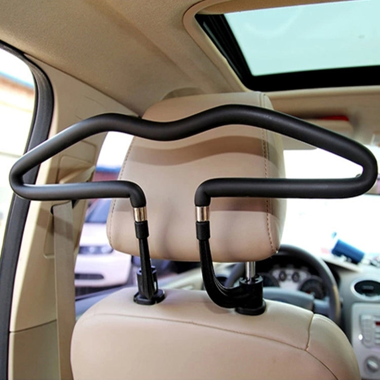 รถ Auto Universal โลหะที่นั่งพนักพิงศีรษะผ้าเสื้อแจ็คเก็ตสูทผู้ถือไม้แขวนเสื้อ, Suit Coat Hanger