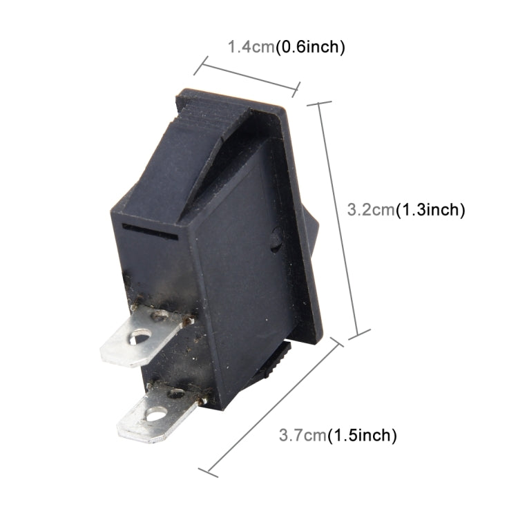 รถ Auto Universal DIY 2 พินหมวก OFF-ON ปุ่มกด, Button 7