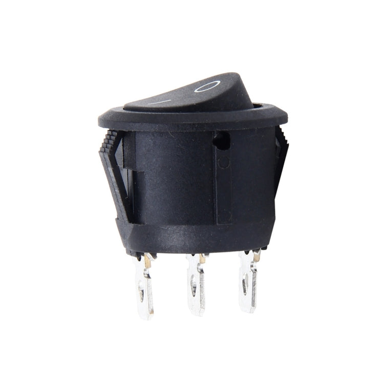 รถ Auto Universal DIY 3 พินรอบหมวก OFF-ON ปุ่มกด, 3 Pin