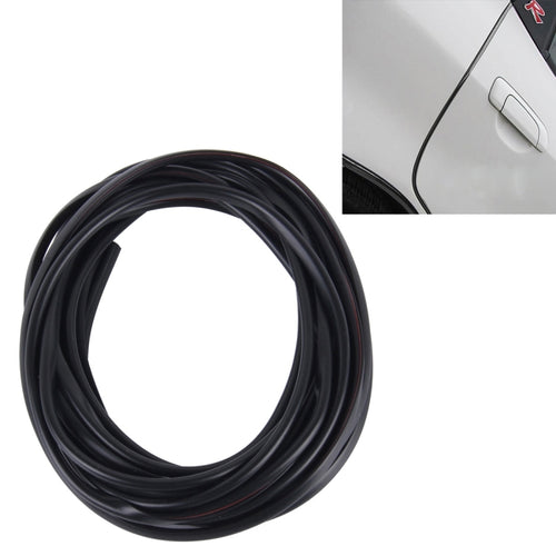 5m รถ แถบตกแต่ง PVC แถบตกแต่งโครเมี่ยมซีลประตูหน้าต่างซีล, Black, Grey, Blue, Red, Transparent, White