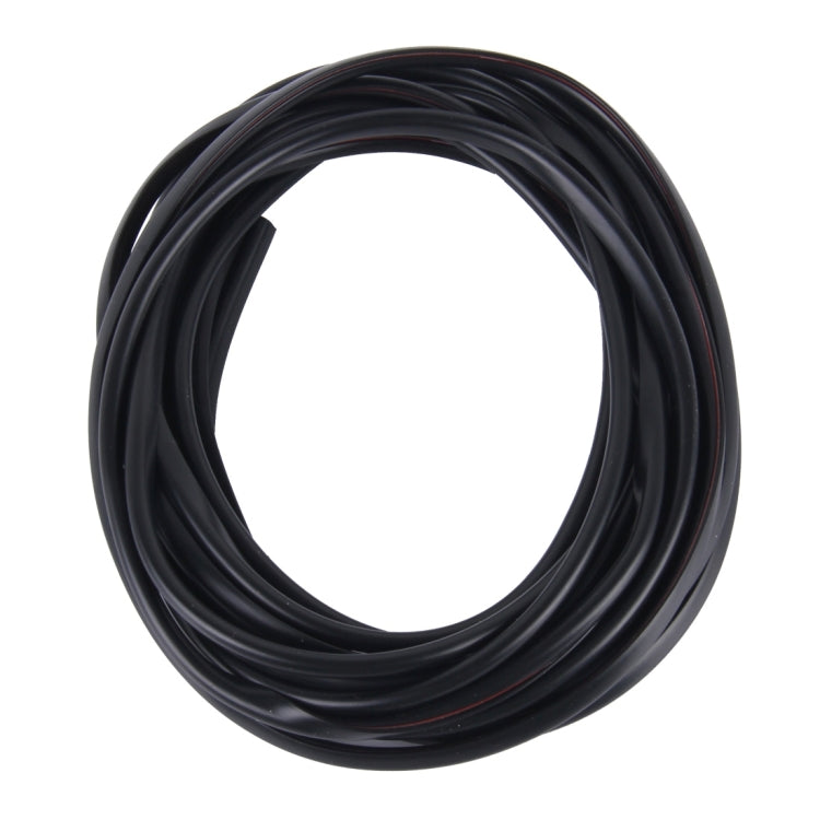 5m รถ แถบตกแต่ง PVC แถบตกแต่งโครเมี่ยมซีลประตูหน้าต่างซีล, Black, Grey, Blue, Red, Transparent, White