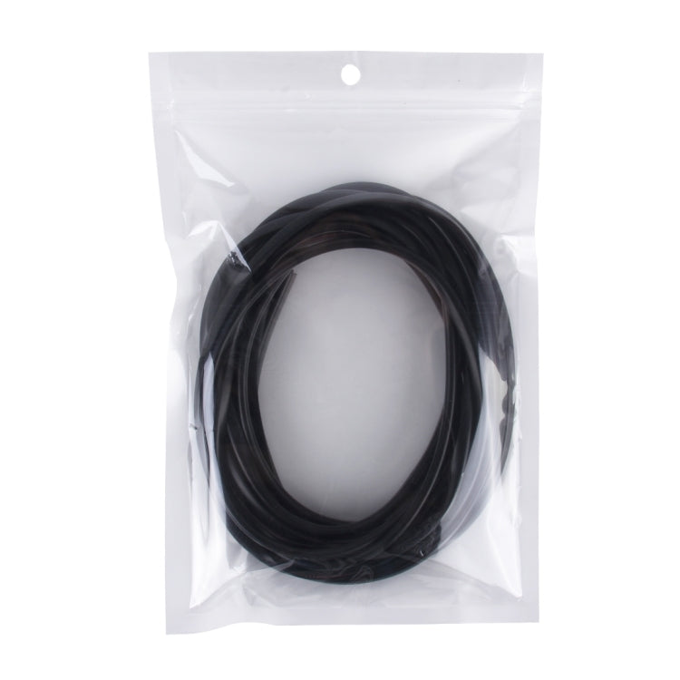 5m รถ แถบตกแต่ง PVC แถบตกแต่งโครเมี่ยมซีลประตูหน้าต่างซีล, Black, Grey, Blue, Red, Transparent, White