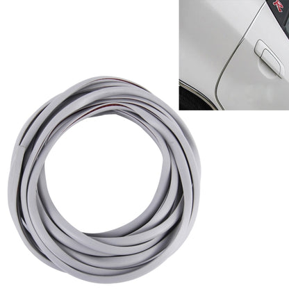 5m รถ แถบตกแต่ง PVC แถบตกแต่งโครเมี่ยมซีลประตูหน้าต่างซีล, Black, Grey, Blue, Red, Transparent, White