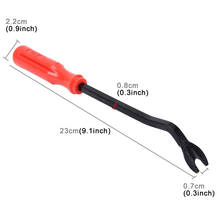 23 ซม.รถ Auto พลาสติก Handle ประตูภายใน Trim แผงนำทางสเตอริโอเบาะหัวเข็มขัดคลิป Remover, 1 PC 23cm