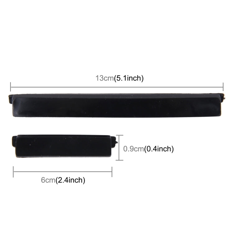 FR JG-031 8 ชิ้นยางรถประตูด้านข้างขอบป้องกันยามปกจดจ้องสติกเกอร์, Black, Transparent, White