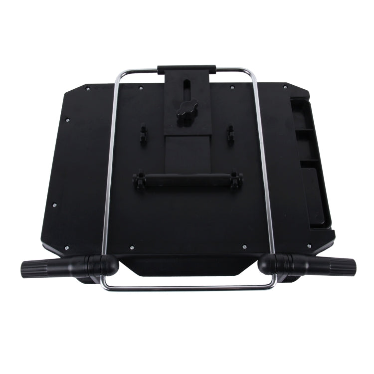 SHUNWEI SD-1508 โต๊ะคอมพิวเตอร์ในรถยนต์สำหรับเดินทางพร้อมลิ้นชัก ขาตั้งคอมพิวเตอร์พับได้ ขาตั้งโน้ตบุ๊กในรถยนต์ ชั้นวางคอมพิวเตอร์, SD-1508