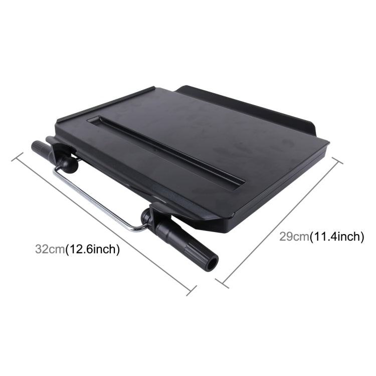 SHUNWEI SD-1508 โต๊ะคอมพิวเตอร์ในรถยนต์สำหรับเดินทางพร้อมลิ้นชัก ขาตั้งคอมพิวเตอร์พับได้ ขาตั้งโน้ตบุ๊กในรถยนต์ ชั้นวางคอมพิวเตอร์, SD-1508