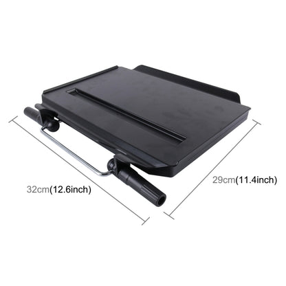 SHUNWEI SD-1508 โต๊ะคอมพิวเตอร์ในรถยนต์สำหรับเดินทางพร้อมลิ้นชัก ขาตั้งคอมพิวเตอร์พับได้ ขาตั้งโน้ตบุ๊กในรถยนต์ ชั้นวางคอมพิวเตอร์, SD-1508