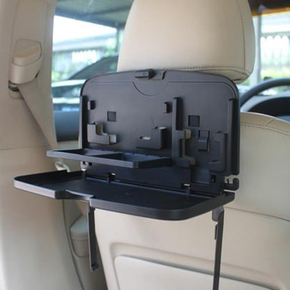 SHUNWEI SD-1509 รถ Auto Back Seat โต๊ะพับเครื่องดื่มอาหารถ้วยถาดผู้ถือขาตั้งโต๊ะอเนกประสงค์ถาดรับประทานอาหาร, SD-1509, Travel Dining Tray