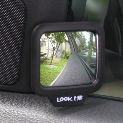 2 ชิ้น 270 องศามุมกว้างเลนส์แม่เหล็กปรับกระจกมองหลัง, 270 Degree Wide-angle Mirror