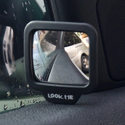 2 ชิ้น 270 องศามุมกว้างเลนส์แม่เหล็กปรับกระจกมองหลัง, 270 Degree Wide-angle Mirror