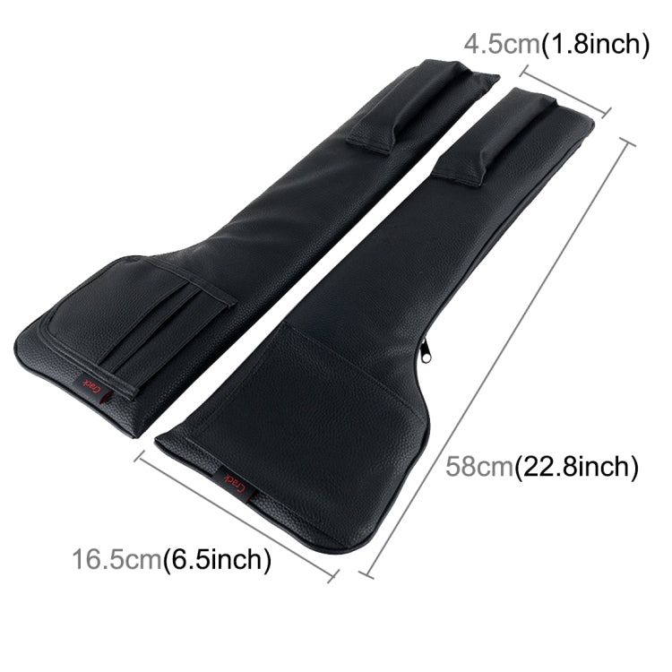 คู่ Universal Car Seat Catcher Gap คอนโซล FILLER ที่นั่งด้านข้าง Pocket Organizer Catcher Leak-Proof Seat รอยแยกกระเป๋าเก็บ, Seat Anti Tampon Pad 1, Seat Anti Tampon Pad 2, Seat Anti Tampon Pad 3, Seat Anti Tampon Pad 4