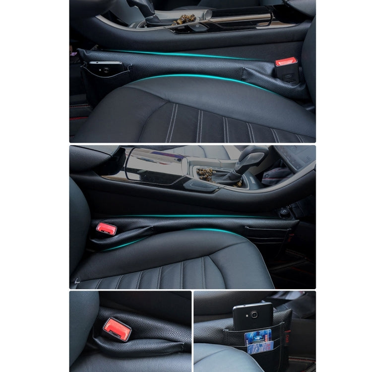 คู่ Universal Car Seat Catcher Gap คอนโซล FILLER ที่นั่งด้านข้าง Pocket Organizer Catcher Leak-Proof Seat รอยแยกกระเป๋าเก็บ, Seat Anti Tampon Pad 1, Seat Anti Tampon Pad 2, Seat Anti Tampon Pad 3, Seat Anti Tampon Pad 4