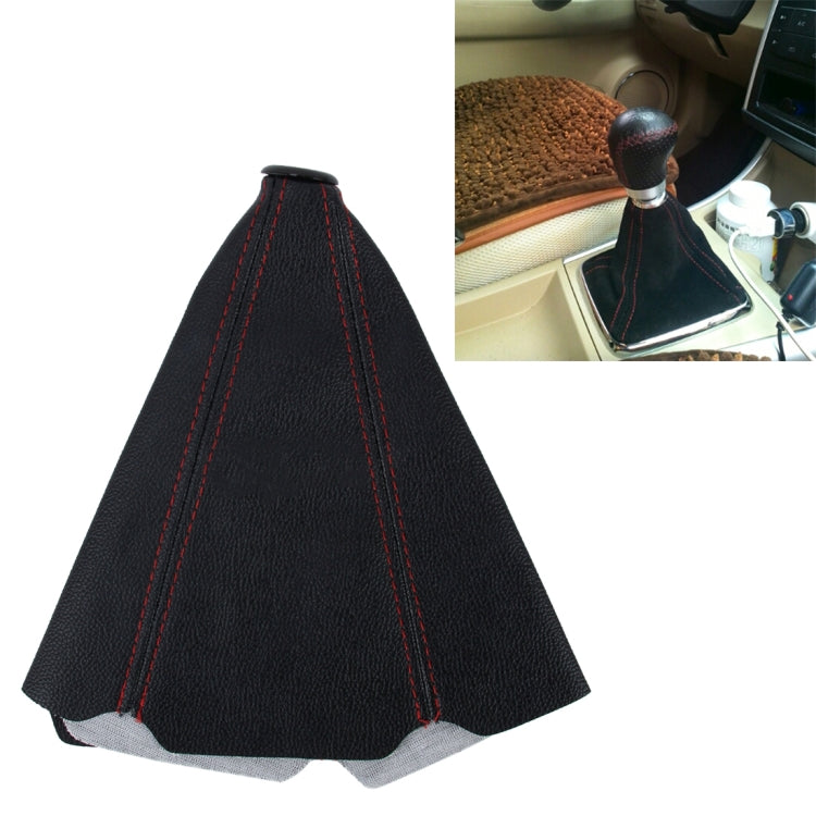 รถ Auto Universal หนังกันน้ำกันฝุ่นเบรคมือ SHIFT KNOB COVER, Cover 2