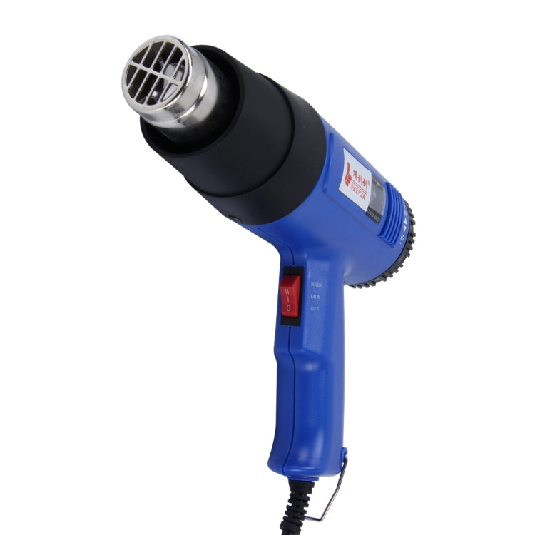 DINGGUAGUA 1800W อุตสาหกรรม Heavy Duty Professional ปรับอุณหภูมิได้ตั้งแต่ 50 องศาเซลเซียสถึง 650 องศาเซลเซียสความร้อนปืนลมเครื่องมือพร้อมจอแสดงผลอุณหภูมิ, Temperature Display 50  to 650 Degrees