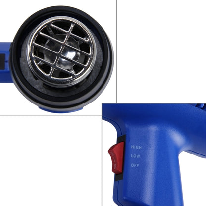 DINGGUAGUA 1800W อุตสาหกรรม Heavy Duty Professional ปรับอุณหภูมิได้ตั้งแต่ 50 องศาเซลเซียสถึง 650 องศาเซลเซียสความร้อนปืนลมเครื่องมือพร้อมจอแสดงผลอุณหภูมิ, Temperature Display 50  to 650 Degrees