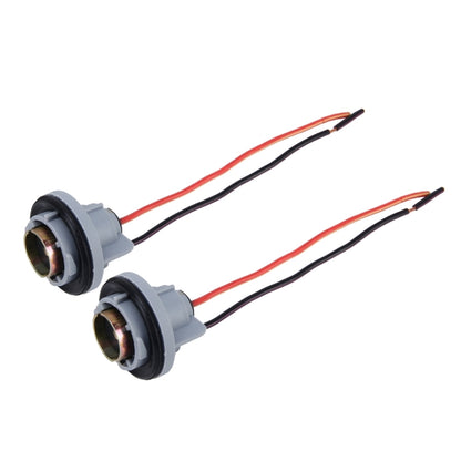 ที่วางซ็อกเก็ตหลอดไฟ LED อัตโนมัติสำหรับรถยนต์ 2 ชิ้น (ไม่รวมแสง), 1156, 7443, H1/H3, H4, H7, H8/H11