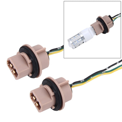 ที่วางซ็อกเก็ตหลอดไฟ LED อัตโนมัติสำหรับรถยนต์ 2 ชิ้น (ไม่รวมแสง), 1156, 7443, H1/H3, H4, H7, H8/H11