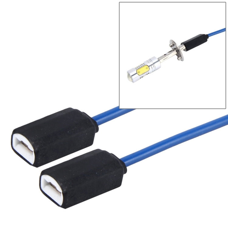 ที่วางซ็อกเก็ตหลอดไฟ LED อัตโนมัติสำหรับรถยนต์ 2 ชิ้น (ไม่รวมแสง), 1156, 7443, H1/H3, H4, H7, H8/H11