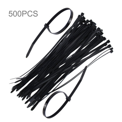 500ชิ้น5มิลลิเมตร* 250มิลลิเมตรผูกสายไนลอน, 5mm*250mm Black, 5mm*250mm White