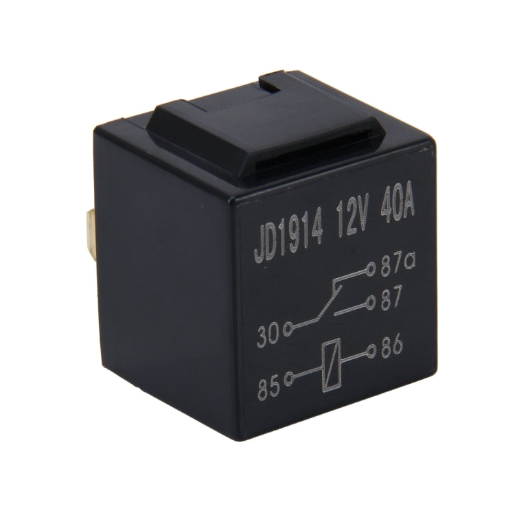 10 ชิ้น JD-1914 40 แอมป์ 12 โวลต์กันน้ำรถอัตโนมัติห้าปลั๊กรีเลย์, 40A