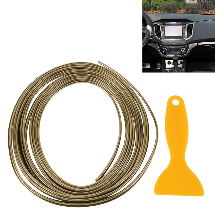 5 M Trim สำหรับ DIY รถยนต์ภายในรถภายนอก Moulding Trim ตกแต่งเส้นแถบฟิล์ม Scraper