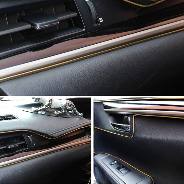 5 M Trim สำหรับ DIY รถยนต์ภายในรถภายนอก Moulding Trim ตกแต่งเส้นแถบฟิล์ม Scraper