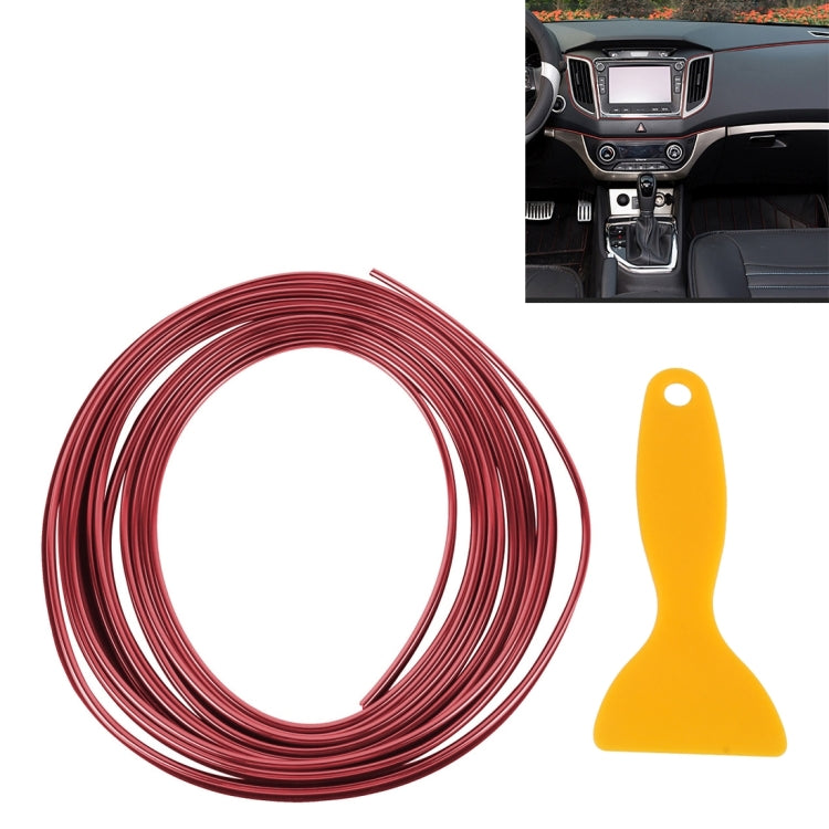 5 M Trim สำหรับ DIY รถยนต์ภายในรถภายนอก Moulding Trim ตกแต่งเส้นแถบฟิล์ม Scraper