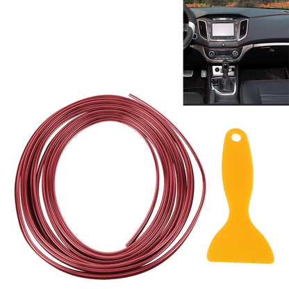 5 M Trim สำหรับ DIY รถยนต์ภายในรถภายนอก Moulding Trim ตกแต่งเส้นแถบฟิล์ม Scraper