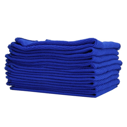 100 ชิ้น 30 ซม. × 30 ซม. ผ้าขนหนูแห้งเร็วผ้าทำความสะอาดรถ Detailing Care ผ้าขนหนู, 100 PCS