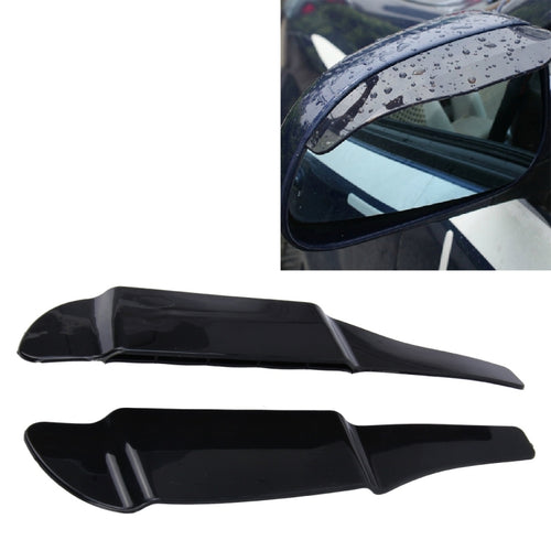2 PCS Car Auto Universal ยางกระจกมองหลัง Rain Baffle PLATE, Rain Baffle Plat