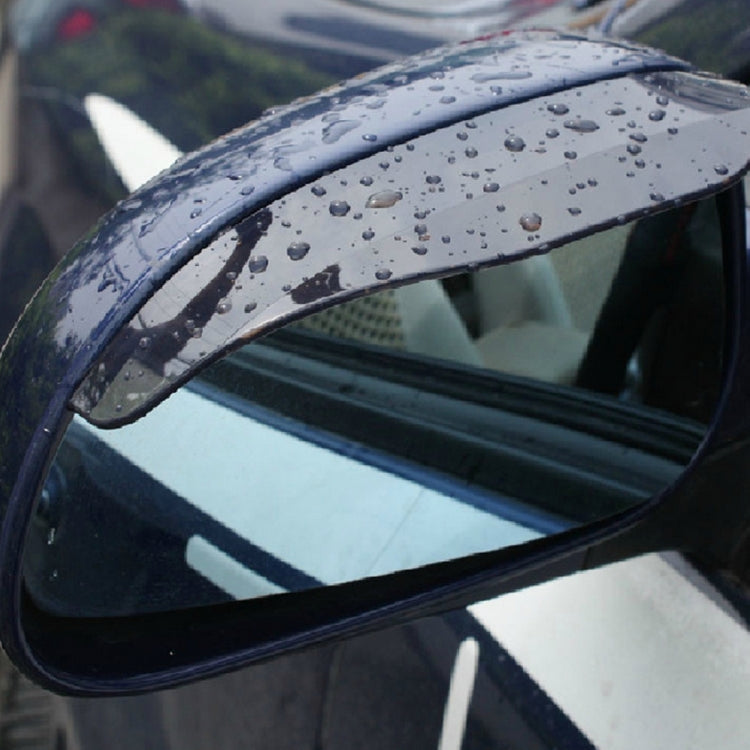 2 PCS Car Auto Universal ยางกระจกมองหลัง Rain Baffle PLATE, Rain Baffle Plat