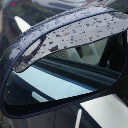 2 PCS Car Auto Universal ยางกระจกมองหลัง Rain Baffle PLATE, Rain Baffle Plat
