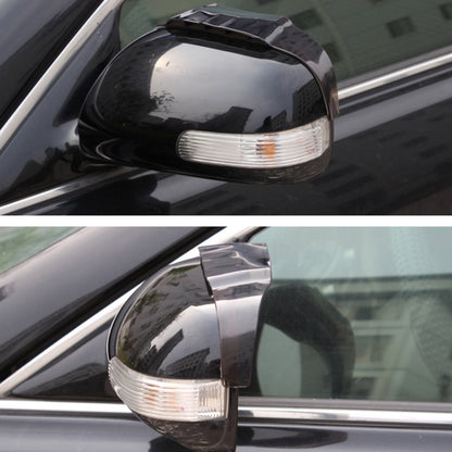 2 PCS Car Auto Universal ยางกระจกมองหลัง Rain Baffle PLATE, Rain Baffle Plat