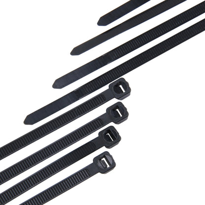 250 ชิ้น/แพ็ค 5 มม.* 300 มม.สายผูกไนลอน, 5mm*300mm Black, 5mm*300mm White