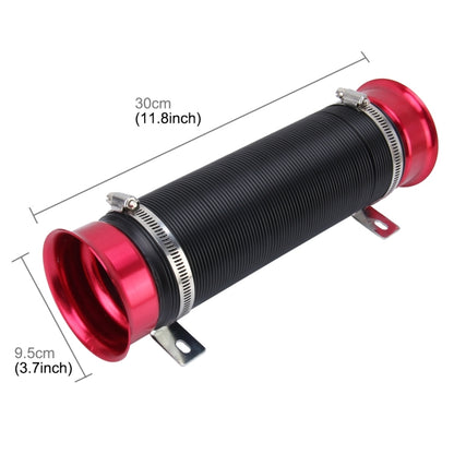 Car Auto Universal Tube Air Filter ระบบฉีดอากาศเย็นแบบปรับได้ท่อไม่มีตัวกรองอากาศ