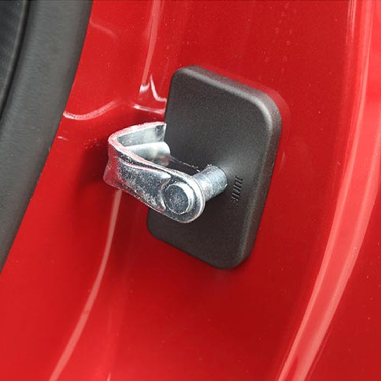 4 ชิ้นรถประตูล็อคหัวเข็มขัดตกแต่ง Rust Guard สำหรับ LandWind X7 X8 MG5 หวาย Roewe 350 550 Chevrolet Captiva, For LandWind X7